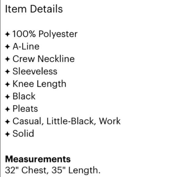 Madewell Little black a line sleeveless tea dress women’s 2 small chic - Picture 2 of 6